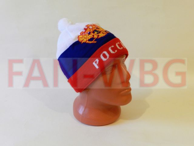Вязанная шапка Россия